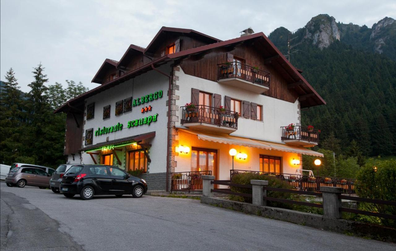 Albergo Ristorante Scanapa Castione della Presolana Ngoại thất bức ảnh